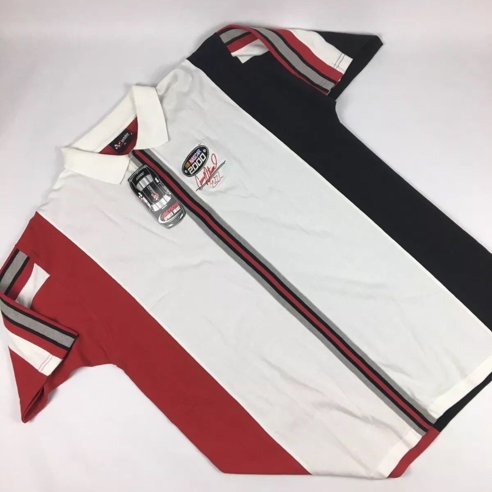 Chase Authentics Polo Shirt New Color Block Siz XL